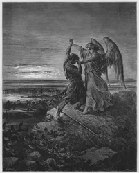 Giacobbe lotta con l